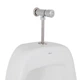 Писсуар подвесной Qtap Crow с краном-дозатором 390х330х660 White QT0588112HW - изображение 4