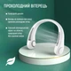 Мини вентилятор на шею Neck fan X5 Белый, портативный (1010928-White) - изображение 4