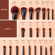 Набір пензлів для макіяжу Jessup Makeup Lover T271 21 шт (ZES6971093062715) - зображення 3