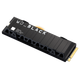 Накопитель SSD NVME WD Black SN850X 1 TB (WDS100T2XHE) с радиатором - изображение 2