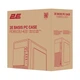 Корпус для компьютера 2E Basis RD8603U-400 Mini Tower mATX блок питания 400 Вт Черный (2E-RD8603U-400) - изображение 10