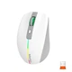 Мышь компьютерная игровая MEETION BTM002 беспроводная 2.4G+Bluetooth RGB-подсветка Белый - изображение 2