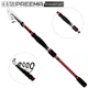 Спиннинг телескопический Sams Fish PREEMA SF24327-2.7, 2.7 м, складной 62 см, тест 10–40 г, с чехлом, красно-черный - изображение 4