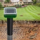 Ультразвуковий відлякувач кротів та комах, гризунів Garden Pro на сонячній батареї, квадрат - зображення 2