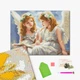 Алмазна мозаїка Brushme Ангелята 30 x 40 см DRBS53708 - зображення 2