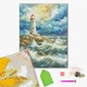 Алмазна мозаїка Brushme Маяк 30 x 40 см RDBS7020 - зображення 2