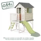 Игровой Домик на сваях Smoby Life Летний отдых с горкой 243х160х197 см (7600810802) - изображение 4