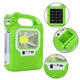 Фонарь кемпинг переносной 6399А - LED+COB, power bank, 2x18650, солнечная батарея. Цвет: зеленый - изображение 7