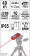 Dalmierz laserowy YATO 40 m YT-73126 (5906083029295) - obraz 6