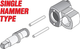 Klucz udarowy pneumatyczny YATO MINI  1/2", 1200 Nm, 6.3 Bar 142 L/min (YT-09515) - obraz 3