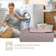 Покрывало IDEIA - Silhouette бежевое двустороннее 220*240 - изображение 5