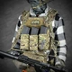 Ремінь збройовий триточковий RAGNAROK "Hel" Gen.II carbine Мультикам - зображення 4