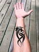 Временное тату "Дракон графический" - Ne Tattoo (1321287-27068791) - изображение 3