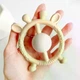 Подарочный набор для мальчика с именной игрушкой грызунком Панда серая на рождение, крестины, выписку, полгода - изображение 6