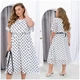 Сукня з поясом з шифону ELFBERG 62603 54-56 Біла - изображение 5