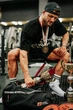 Спортивна сумка Power System PS-7012 Gym Bag-Dynamic (38л.) Black/Red - изображение 4