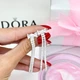 Серебряные серьги Бант с паве Пандора Pandora 293544C01 - изображение 5