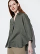 Сорочка Uniqlo розмір М оливкова (57) (464734) - изображение 1