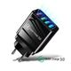 Сетевое зарядное устройство BK376 с 4 USB портами — быстрая зарядка QC 3.0 18W для одновременной зарядки смартфонов, планшетов, гаджетов - изображение 2
