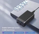 Сетевое зарядное устройство для GaN 125W с поддержкой PD 3.0 20V — мощная зарядка для ноутбуков, смартфонов, планшетов - изображение 6