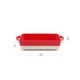 Форма для запекания МВМ MY HOME Бело-красная 250х150х55 мм (KP-44 M WHITE/RED) - изображение 2