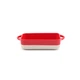Форма для запекания МВМ MY HOME Бело-красная 205х105х55 мм (KP-44 S WHITE/RED) - изображение 1