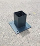 Опора для бруса (беседки) 100Х100 АНТРАЦИТ RAL 7016 - изображение 2