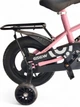 Дитячий велосипед двоколісний з додатковими навчальними колесами GSGW Bike 5188-88A-12 Рожевий - зображення 3