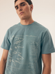Piżama męska z szortami i krótkim rękawem letnia bawełniana Henderson Surf 42598-77X L Zielona (5903972399941) - obraz 5