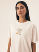 Piżama damska z szortami i krótkim rękawem letnia bawełniana Henderson Naranja 42685-01X 2XL Kremowa (5903972379073) - obraz 4