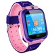 Детские смарт-часы Smart Baby Watch QS12 с GPS, SIM картой, камерой, влагозащитой, украинский язык, Розовый - изображение 4