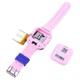 Детские смарт-часы Smart Baby Watch QS12 с GPS, SIM картой, камерой, влагозащитой, украинский язык, Розовый - изображение 8