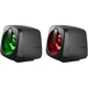 Компьютерные колонки Defender J1 6Вт 2.0 подсветка USB Black (65961) - изображение 4