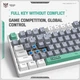 Игровая клавиатура Onikuma G52 (механическая, геймерская, проводная, USB, RGB-подсветка, 82 клавиши) - Белый - изображение 4