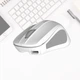 Беспроводная компьютерная мышь Meetion Minigo (2.4G, 3 кнопки, чувствительность 1200 DPI) - Белый - изображение 2