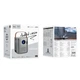 Портативный проектор Hoco DT4 (5G, WiFi, Bluetooth 5.1, автофокус, LCD-экран, AV, HDMI, USB, пульт управления) - Серый - изображение 10