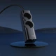 Мережевий подовжувач Hoco NS10 (3 Type-C, 1 USB-A, 2 розетки, 2000 Вт, довжина кабелю 2 метри, швидка зарядка) - Чорний - зображення 8