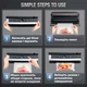 Вакуумный упаковщик DALIU AP-22 со стерелизацией со встроенным резаком и дисплеем Вакууматор +10 пакетов - изображение 4