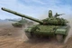 Збірна модель 1/16 Танк T-72B1 З реактивною бронею Контакт-1 Trumpeter 00925 - изображение 1
