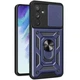 Протиударний броньований чохол із захистом камери для Samsung Galaxy A15 (A155) Armor Case Keysion blue - зображення 1