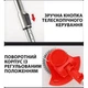 Аккумуляторная газонокосилка-триммер для травы с колёсами UKC 48 В, 2 батареи, 2000 мАч (457467) - изображение 3