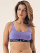 Góra od stroju kąpielowego damska sportowa Bloovii Summervibes 42939-54X L Fioletowa (5903972546581) - obraz 1