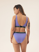 Góra od stroju kąpielowego damska sportowa Bloovii Summervibes 42939-54X L Fioletowa (5903972546581) - obraz 8