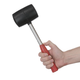 Киянка Intertool 900 г х 90 мм черная ручка металл (HT-0233) - изображение 3