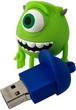 Флеш память USB Wibrand Mike Wazowski 16Gb USB 2.0 Green (WI2.0/MW16G) - изображение 5