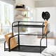 Полиця кухонна Stenson TL00385 металева 40х21х50см 2 яруси - изображение 1