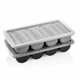 Кришка для контейнера столових приборів GastroPlast GK-04Gr 4 відділення прозора GKL--0004 - зображення 3