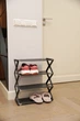Этажерка для обуви Fabrika Home Compact 41х49х18 см Черная (FK-W4092) - изображение 9