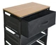 Полка для обуви Fabrika Solo 6 ярусов 43 x 26 x 105.5 см Black (FK3108WO) - изображение 7