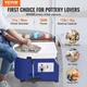 Гончарний круг електричний VEVOR 350W 28 см Гончарне коло + інструмент - изображение 2